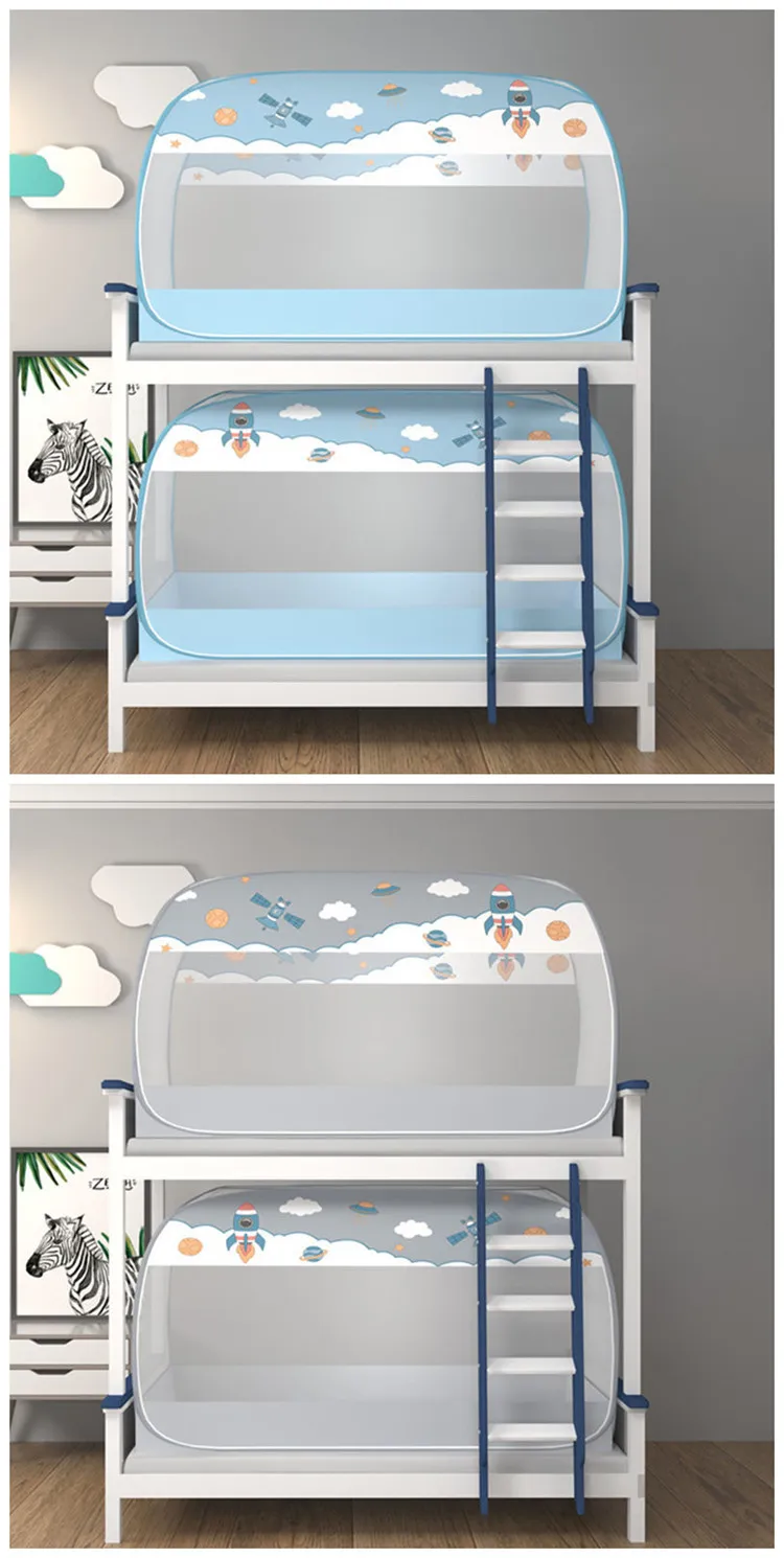 thumbnail image 2 of BORNA Bed Tent Twin Bed Canopy For Indoor Portable Light Reducing Sleeping Canopy 2 of 13