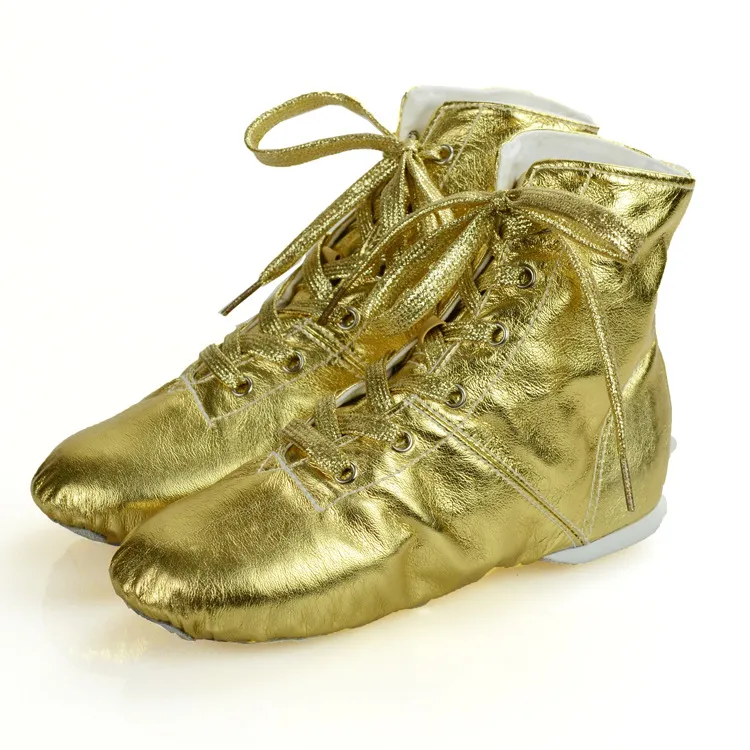 Gold jazz boots hot sale
