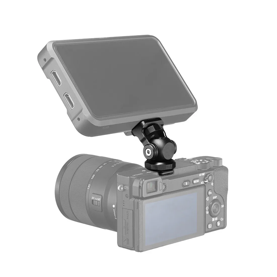Nvr Stand Swivel Tilt DSLR Camera Monitor Holder Mount Tripod Stand Bracket Clamp ...