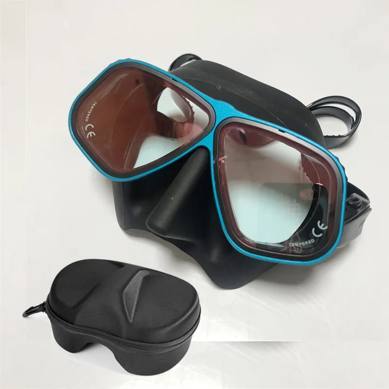 Liknande Apollo Alloy Frame Free Diving Goggles Scuba Full Face Mask Wet Tube Kit Snorkling Equipment Ultra låg volym Free-dyk