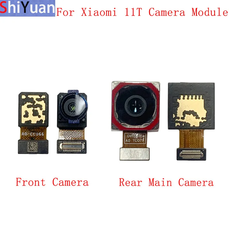 Originaler hinterer Frontkamera Flex -Kabel für Xiaomi Mi 11t Main Big kleiner Kamera -Modul Reparaturteile
