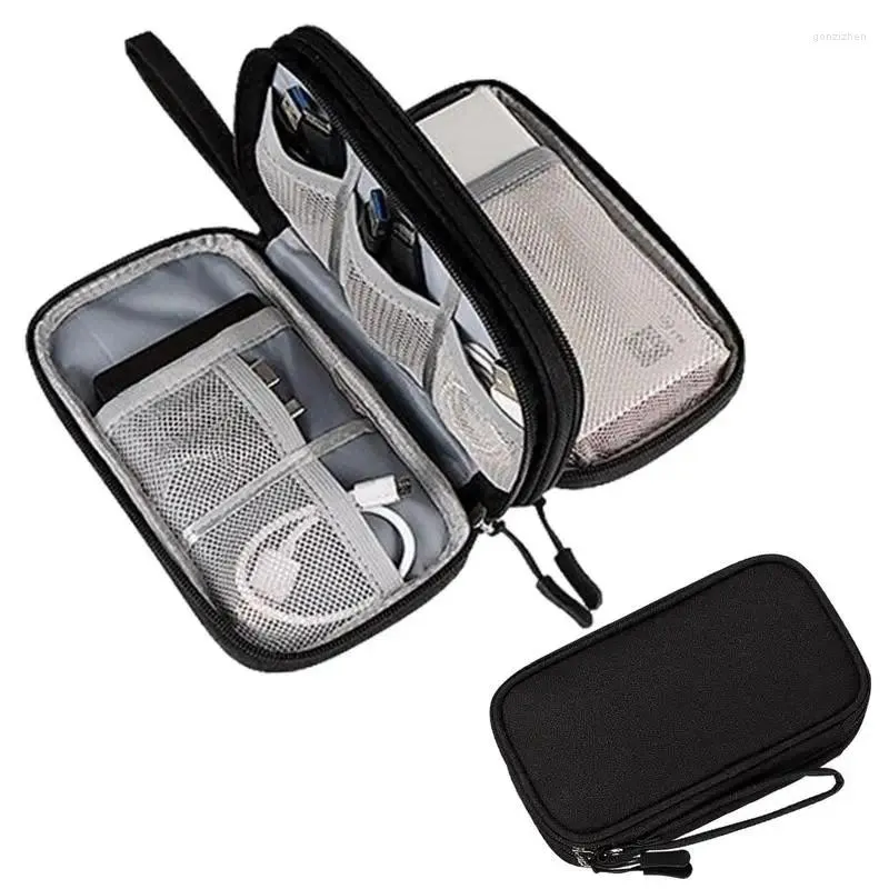 Sacs de rangement Cable Organisateur Sac Voyage Digital USB Gadget Cord Electronics Accessoires Extérieur électronique