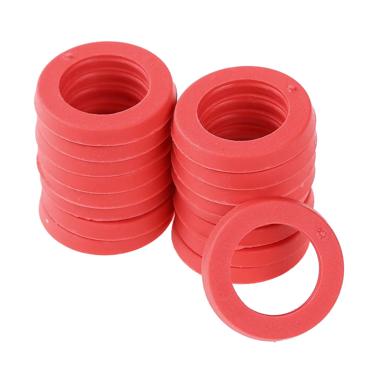 100 stks siliconen slang sluitringen rubberen o-ring afdichtingen sluitringen pakkingen voor standaard 3/4 inch tuin douche slang waterkraan sluitringen