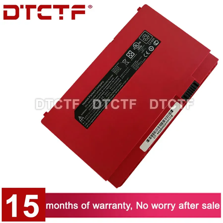 Батареи DTCTF 11.1V 26WH Модель HSTNNOB80 Батарея для HP Mini 1000 1001TU 1050 Ноутбук