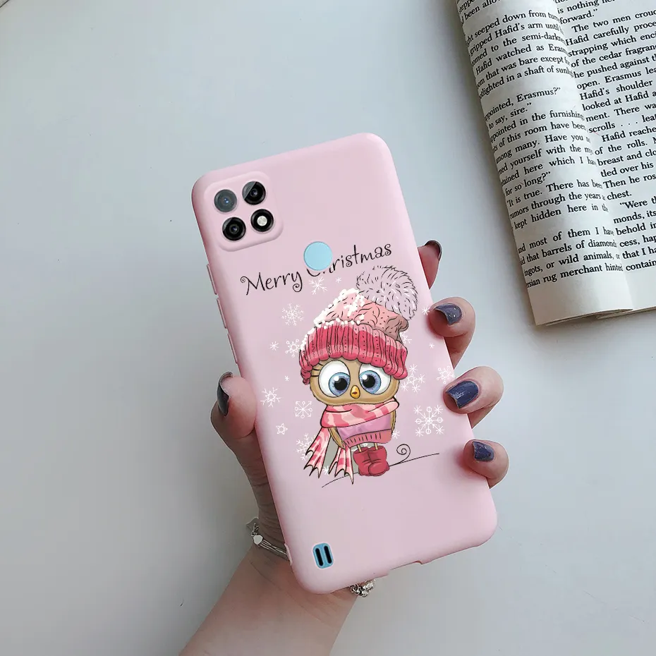 For Realme 6 Case Soft Sandstone Slim Matte Cover Liquid Silicone Case For Realme 6 Back Cover Case - Camera - Phone Back Cover