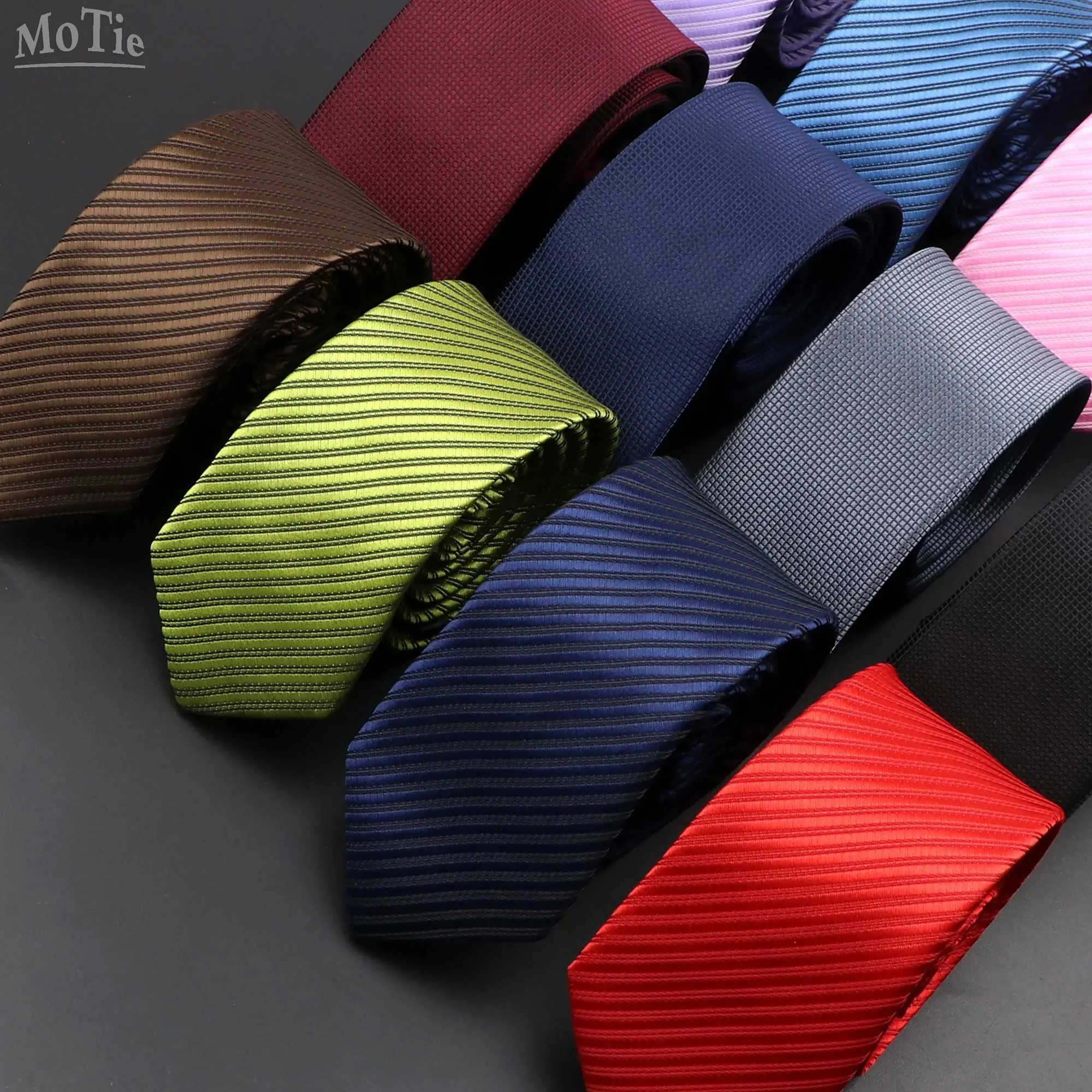 Neck Ties Classic 5cm randig fluga Blue Red Green Bow Tie Business Tie Casual Set Tie Gravatas Accessories GiftsC240410