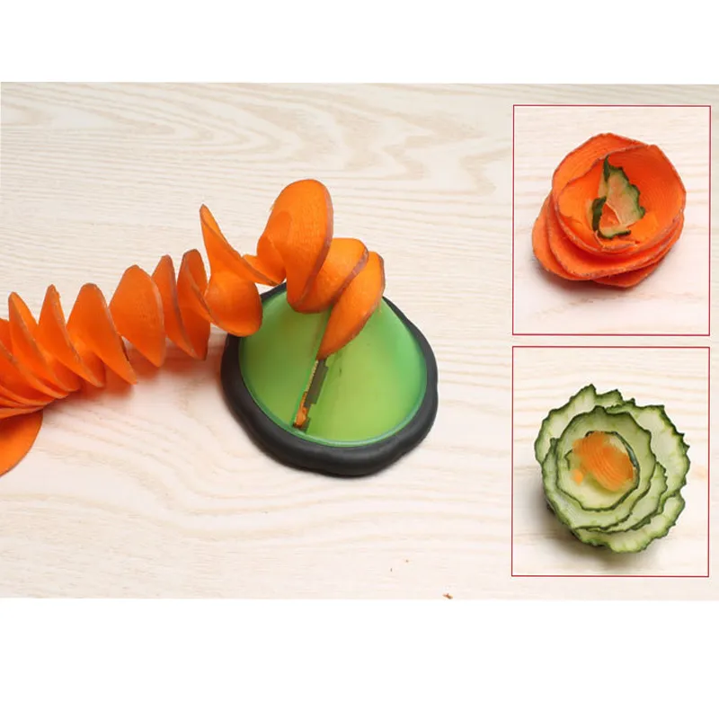 1pc kreative Küchengeräte Gemüse Spiralizer Slicer Tool Küche Zubehör Kochwerkzeuge Heiße Verkauf Pommes Kartoffelschneider