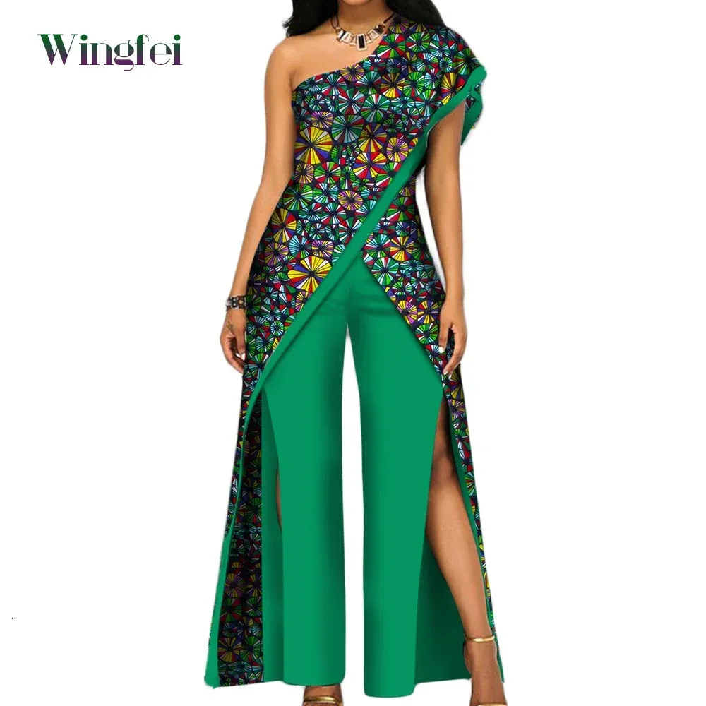Vibrant Patterns Stylish Off-Shoulder Top Skirt Set Vibrant Patterns Stylish Off-Shoulder Top Skirt Set