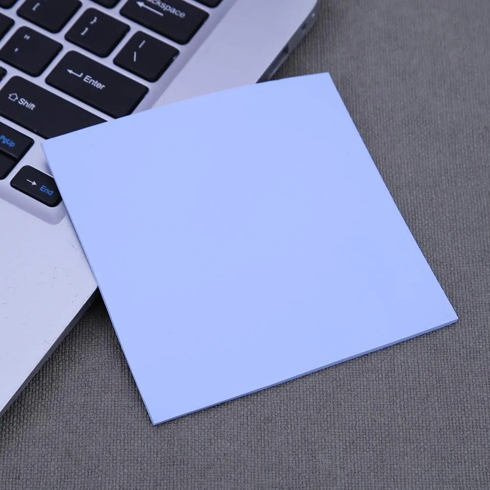 0.5/1mm 100x100mm Silicone Thermal Pad Sheet Computer PC CPU Graphics Chip Heat Sink Heatsink Cooling Conductive Thermal Pad