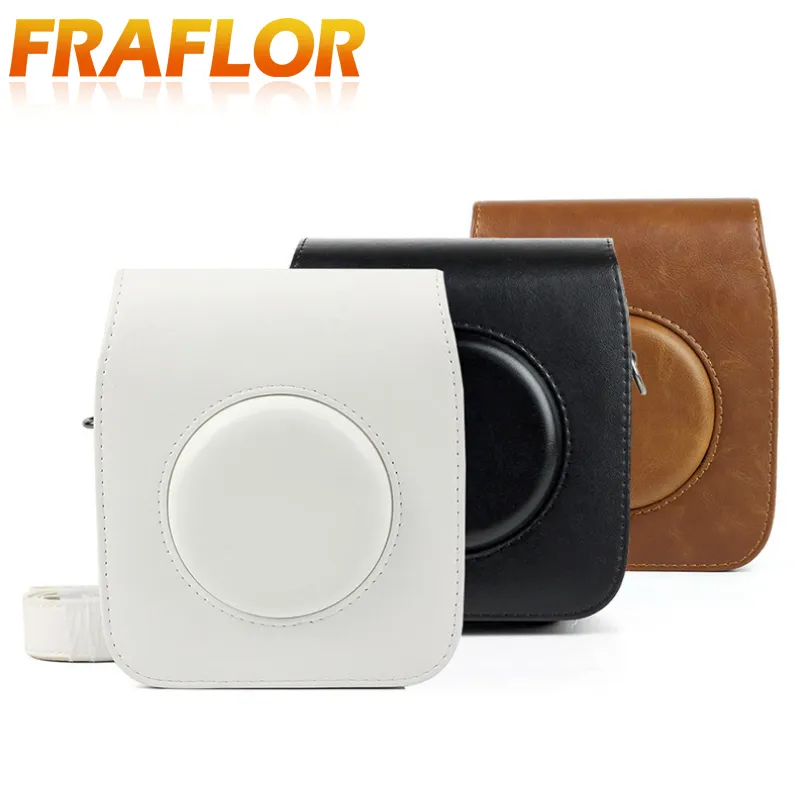 Adjustable PU Leather Protective Case For Fujifilm Instax