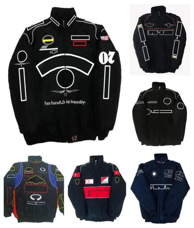 Une veste de course complète Logo brodé d'automne et de vêtements de coton d'hiver S9118606