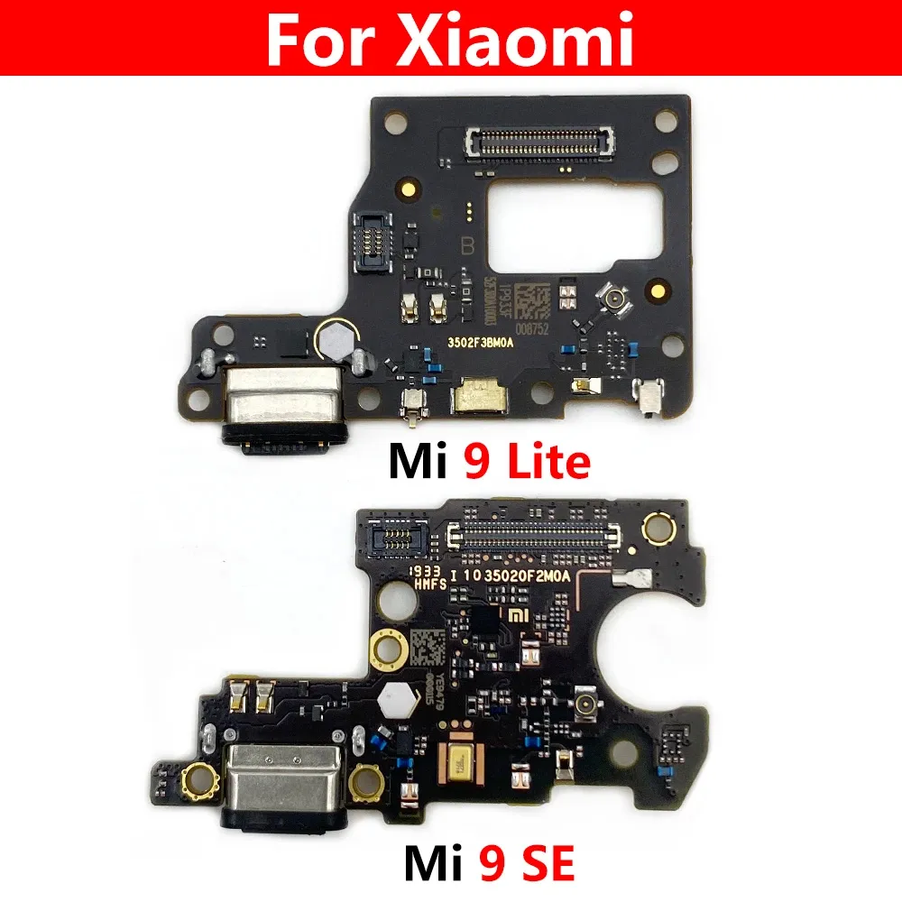 Xiaomi Mi 9 Se Mi9 Lite USBポートコネクタドック充電Flex Cable Cable Charger Board Flexの100％オリジナル新機能