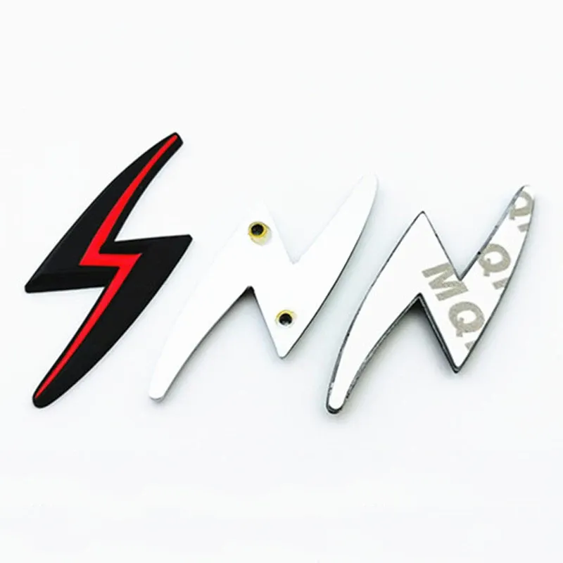 DHgate.com:3D Metal Car Letters S Lightning Logo Emblem