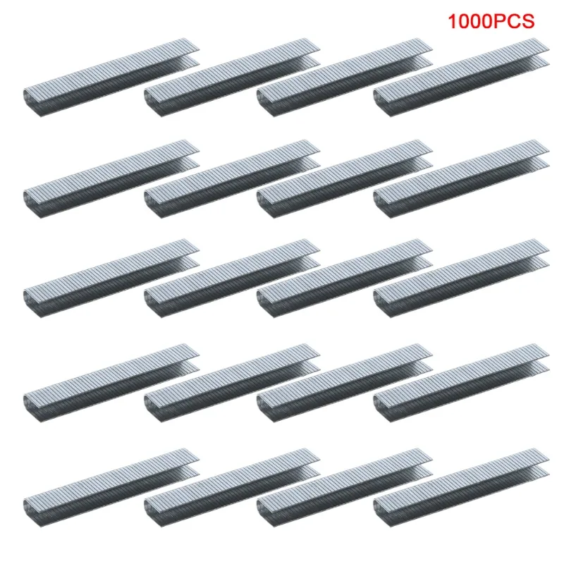 1000 pcs en forme pour les ongles Staples 12x6,3 mm pour l'agrafeuse de l'agrafe