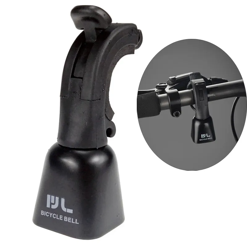 DHgate 2024 Creative Titanium Bike Bull Horn Bell for Mountain Balance Bike Adjustable Volume Sports Outdoors