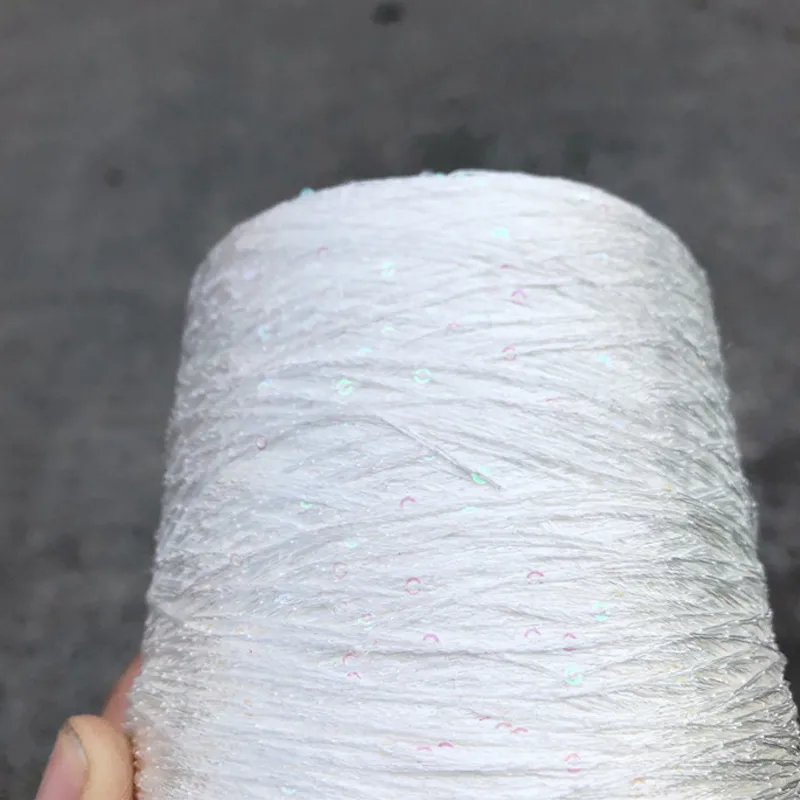 Filato di seta di seta ghiacciata colorato naturale di alta qualità da 520 g filati all'uncinetto di setatura per seta di seta per la maglieria in maglia filo a maglia X5188