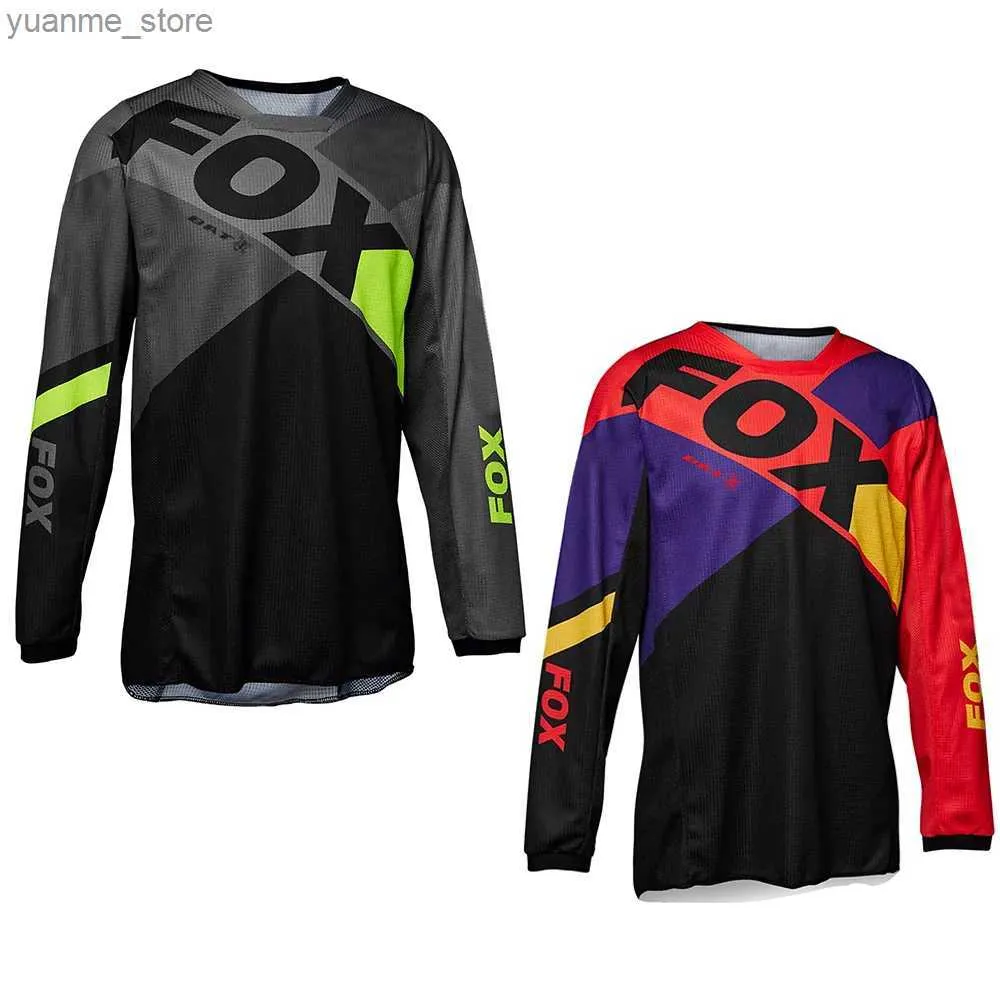 Camicie ciclistiche tops camicia ciclistica da uomo motocross enduro downhill jersey matu