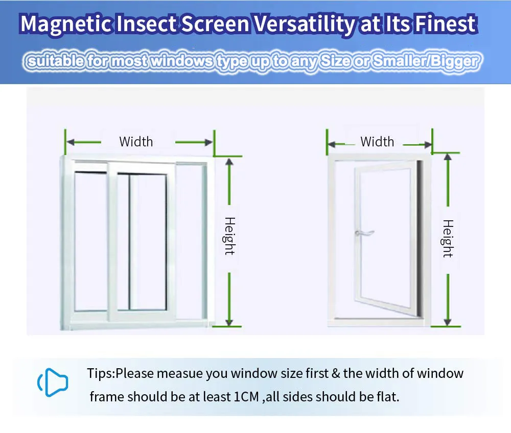 DHgate.com:Custom Magnetic Window Screen - Removable &amp; Washable 