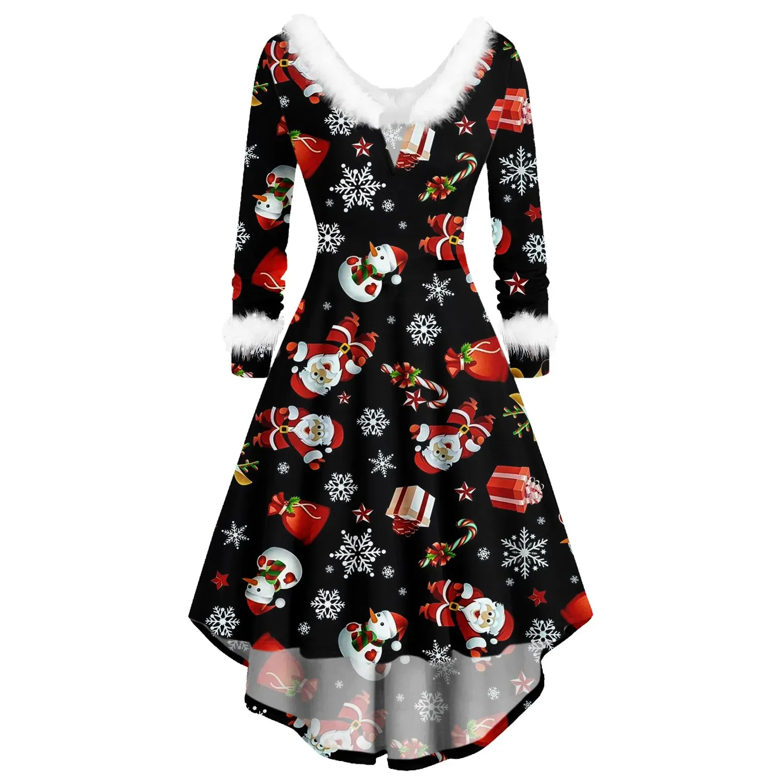 Plus Size Womens Christmas Dress Santa Claus... From Zara04, $11.29 |  DHgate.Com