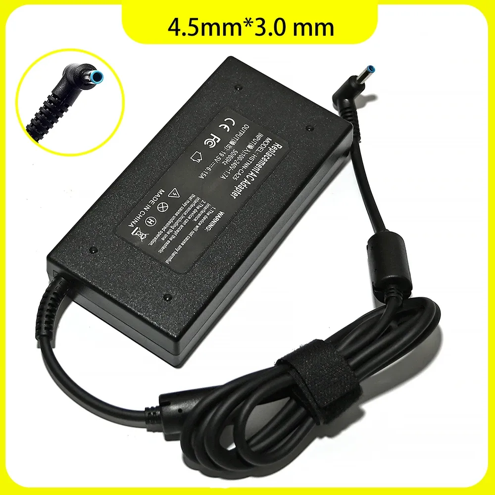 Adattatore 19.5V 6.15a 120w 4,5*3,0 mm CARGER ADATTER ADATTER per laptop per HP Envy 15 17 TPNQ173 710415001 155102NA 15AX033 HSTNNCA25