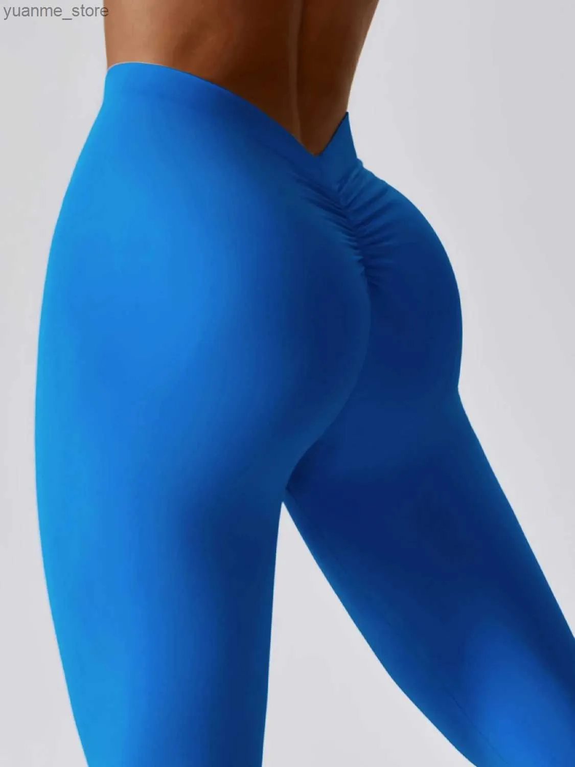 Yoga -Outfits Salspor nahtloses sexy Fitnessstudio Leggings Frauen lässig Mallas Push Up Sport Strumpfhosen Frau Stretch atmable Schnelltrocknende Hosen Y240410