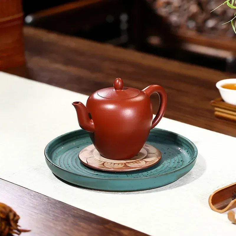 Chinesisch Yixing Tea Pot Lila Tonfilter Teekanne Dahongpao Schönheitskessel Rohes Erz handgefertigtes Tee Set Authentische Krawatte Guanyin 240ml