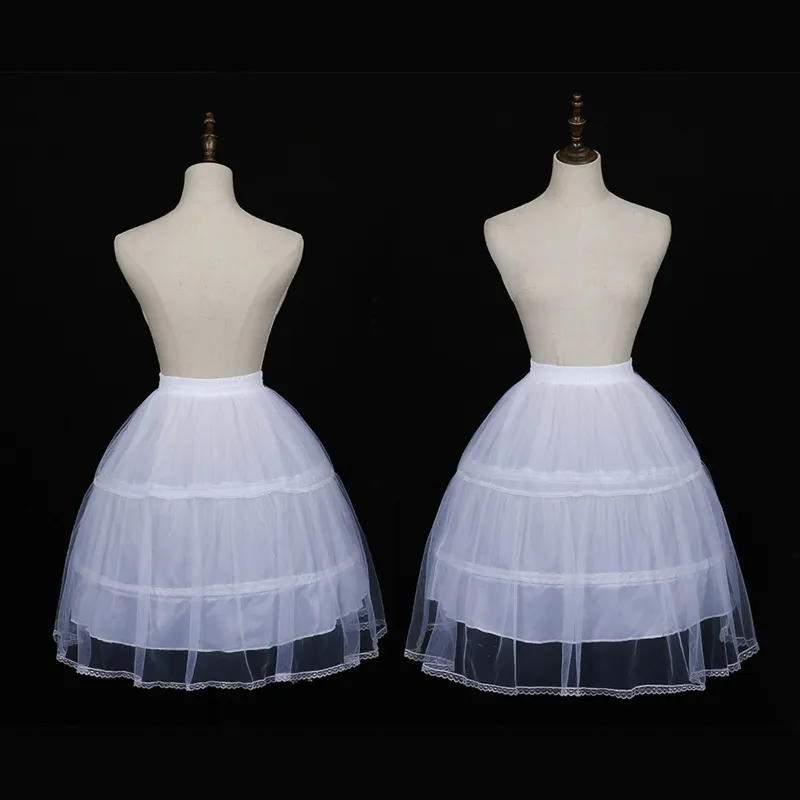 Jupon Crinoline 5 Cerceaux Long Victorian Pour Robe Mariée Cosplay Lolita - Taille Élastique