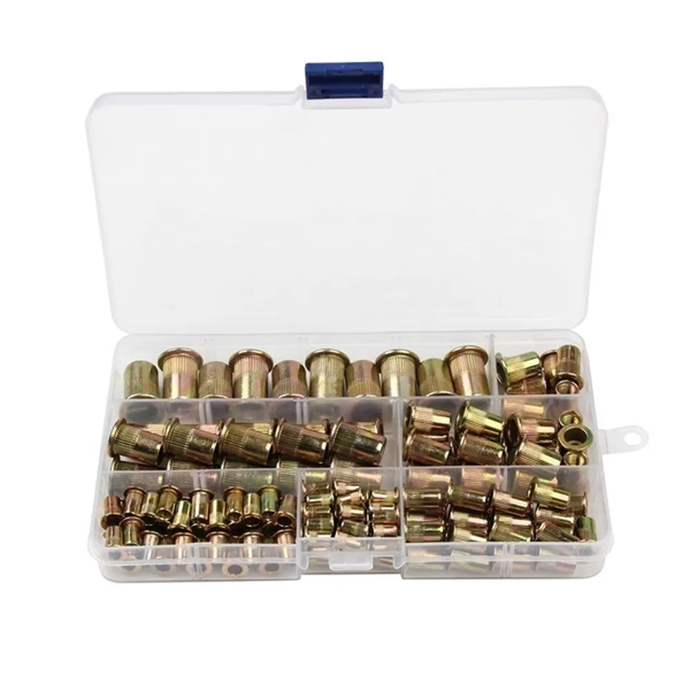 Kit M3-M8 da dado a rivetta da 150 pcs o vitto da dado da pistola da dado da nido da 1 pc per noce di dado a rivetta