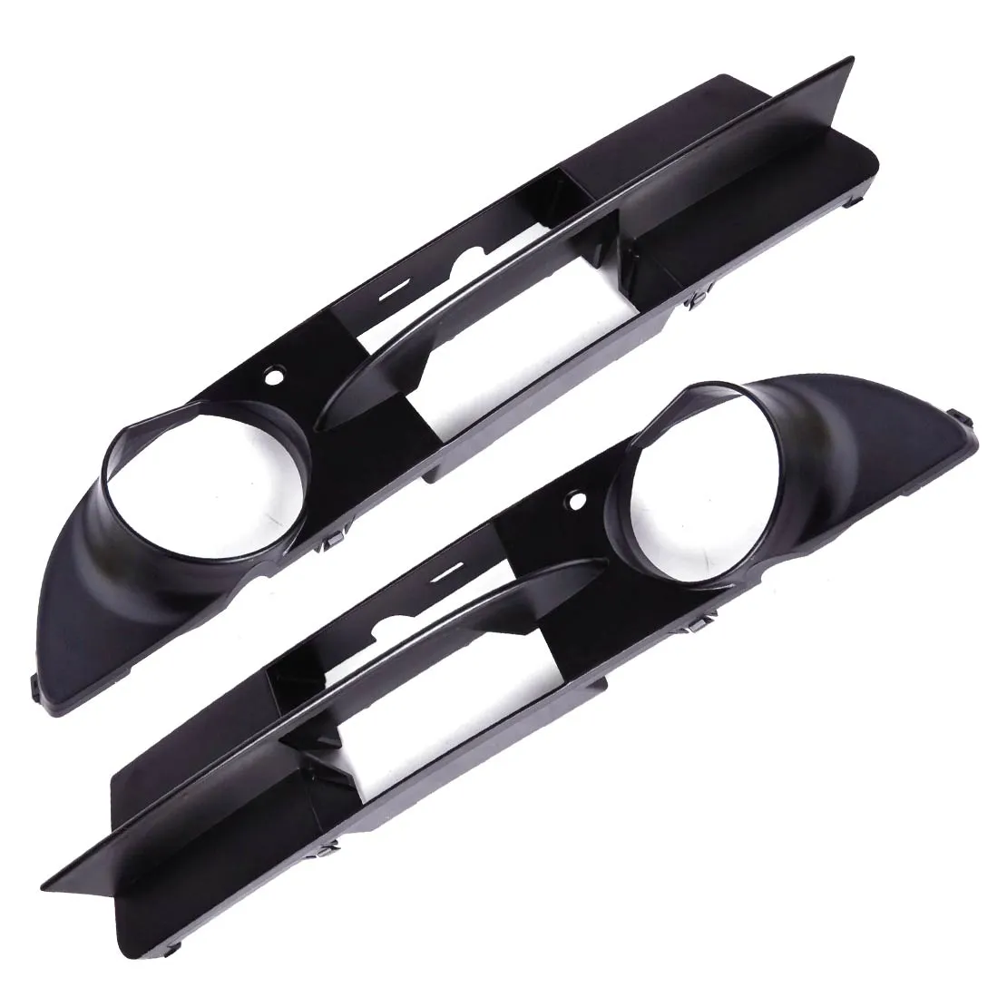 thumbnail image 2 of Front Bumper Grille Cover Set For BMW 525i/535i/550i – Left & Right – Mesh Style (Black) 2 of 5