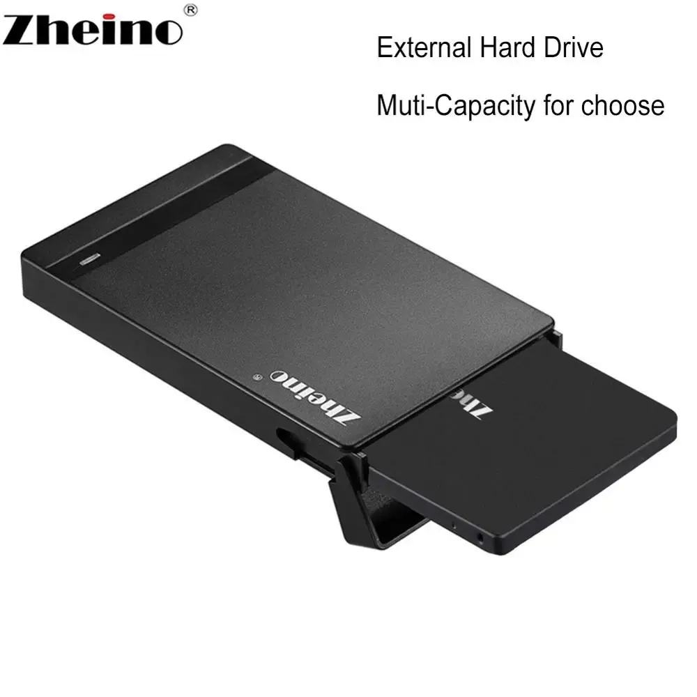 محركات Zheino 2.5 "USB 3.0 محرك أقراص صلبة خارجي 60 جيجابايت 120GB 240GB 360GB 480GB 960GB 128GB 256GB 512GB 1TB 2TB أقراص صلبة محمولة SSD