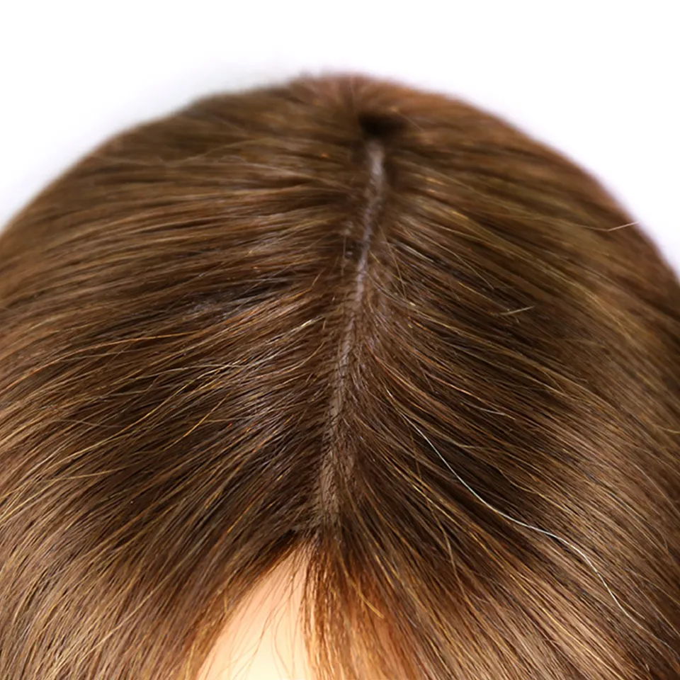 50% prawdziwa ludzka głowa treningowa do włosów do lalek Fryzury Warkocz fryzura manekina