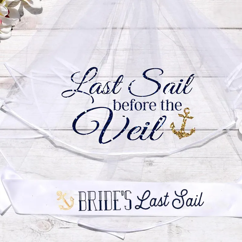 Nauti bride sash hotsell