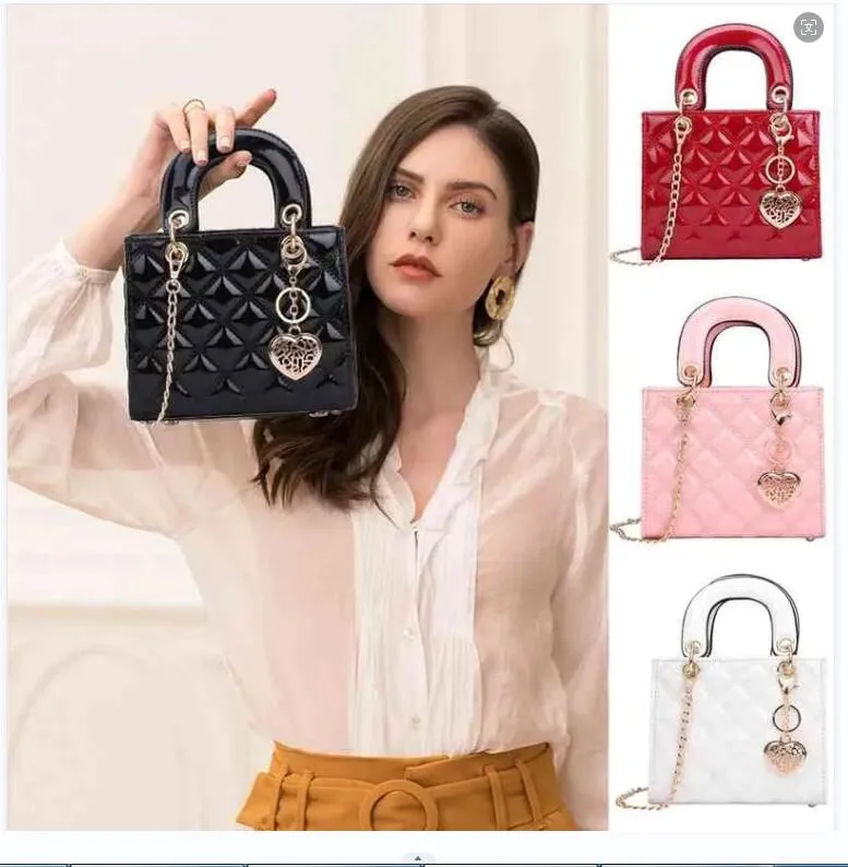 2024 Nieuwe Cross Body Evening Bags Luxe tassen voor vrouwen Plaid Jelly Bag Candy Color Flap Mini ontworpen dames schouderketen Tote Messenger Crossbody Handtas rugzak