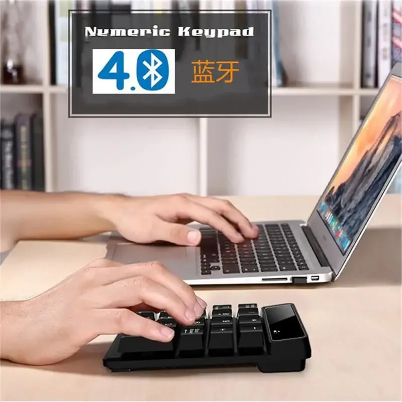 Gadgets Wireless Bluetooth Clavier numérique USB Ordinateur Financial Accounting Mini Clavier