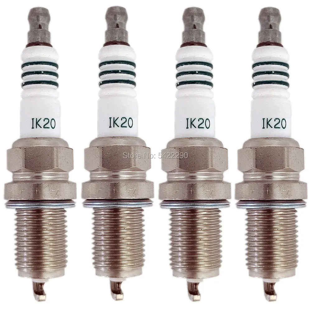 Iridium Spark Plugs 4 Pack - IK20 5304 for VW Toyota Audi
