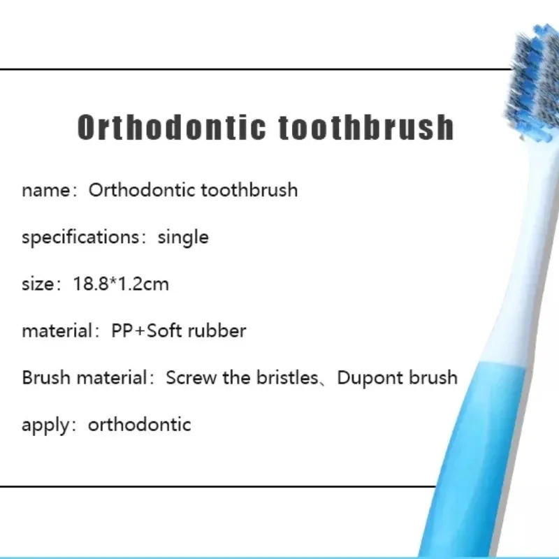 Ultra-fine Soft Adult Toothbrush Portable Travel Dental Oral Care Brush with Box Million Nano Bristle Teeth Deep Cleaning