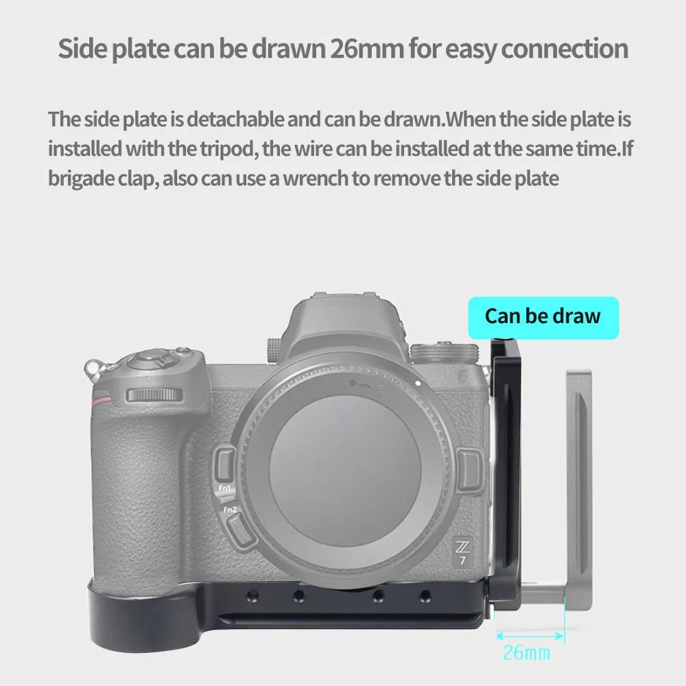 DHgate.com:BGNing Quick Release Plate L Board for NIKON Z6 DHgate.com:BGNing Quick Release Plate L Board for NIKON Z6