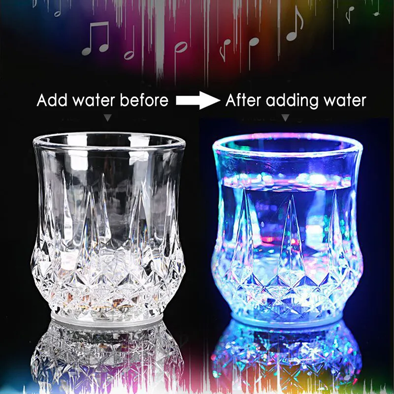 LED Flashing Cup Light Up Glass Bar Beer Whisky Drink Glow Event Glassware  from Dhgate Other Home & Garden - price 17.12