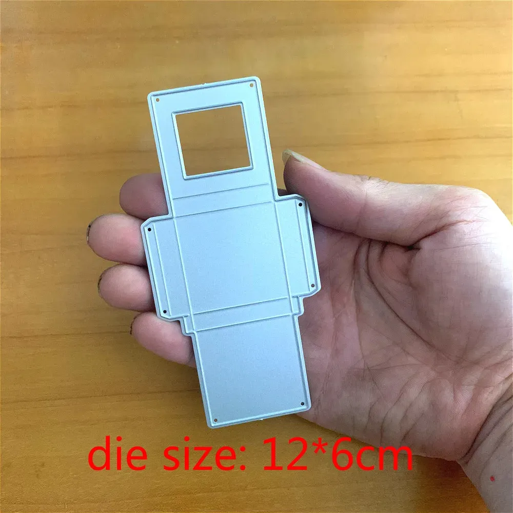 3D Box Metal Cutting Die – Carbon Steel Die Cuts For Card Making, Scrapbooking, Paper Crafts, Embossing, Clearance Deal - View #4