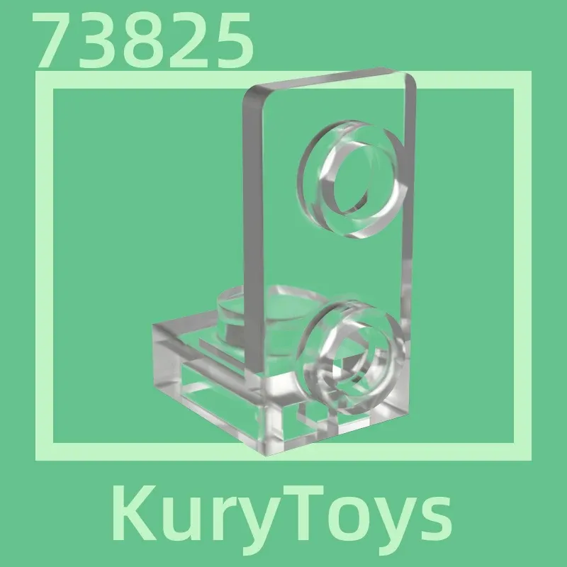 Kury Toys DIY MOC For 73825 100pcs Building block parts For Bracket 1 x 1 - 1 x 2 Inverted