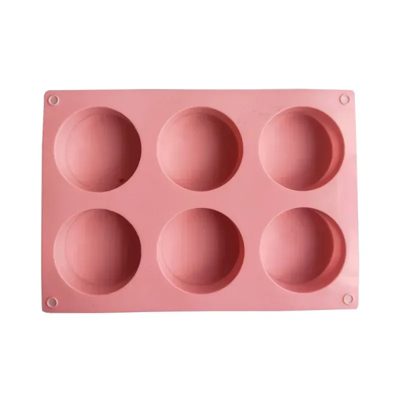 Горячие круглые цилиндровые формы для пирога Силиконовые формы для выпечки печенья шоколадно -покрытое выпечка