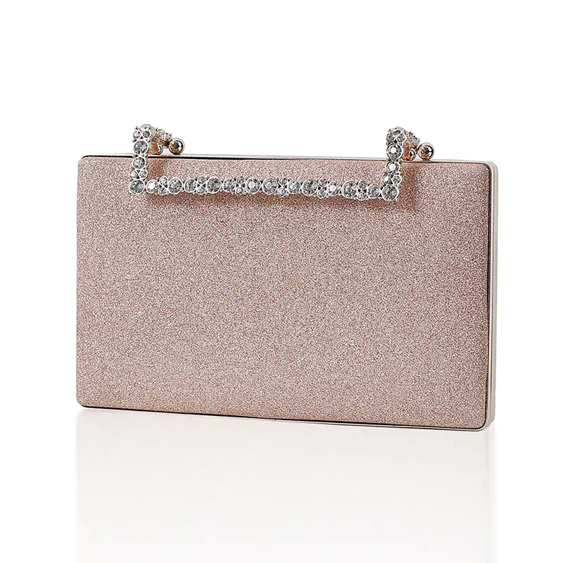 Mulheres bolsa de noite embreagem de casamento de diamante para fêmeas de gestão de designer de luxo e bolsas de festa de festas de bolsa Bling Bling Rhinestone Bacs