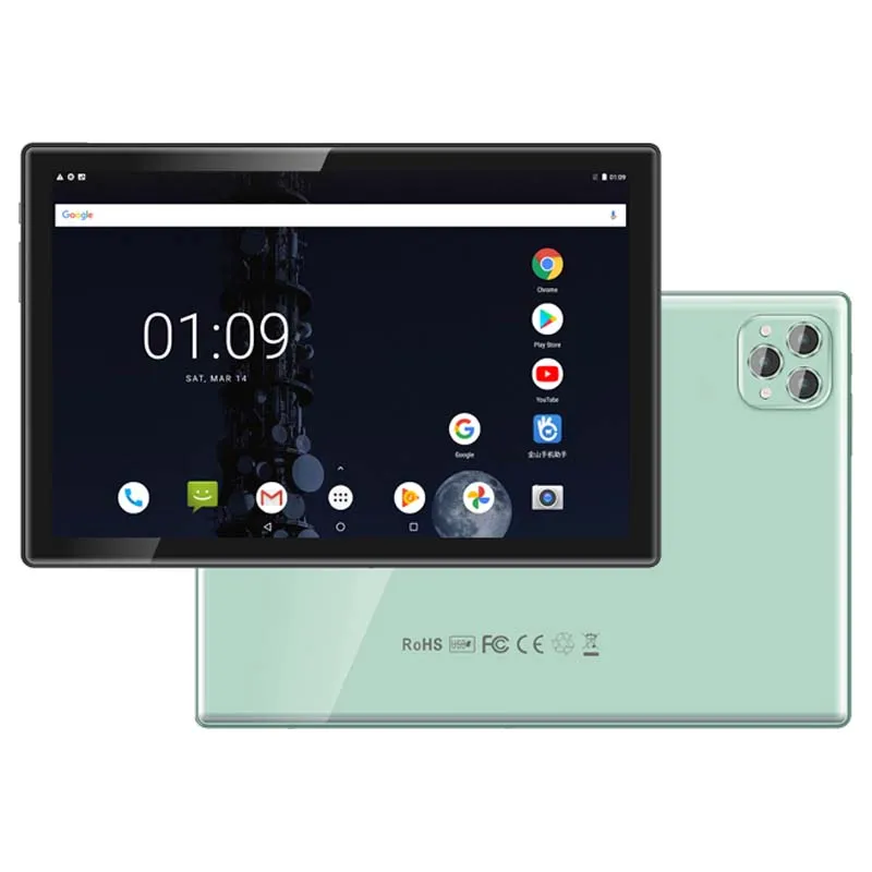 BDF Tablet 10 Inch: 10.1 Tablet with Bluetooth 5.0, Octa