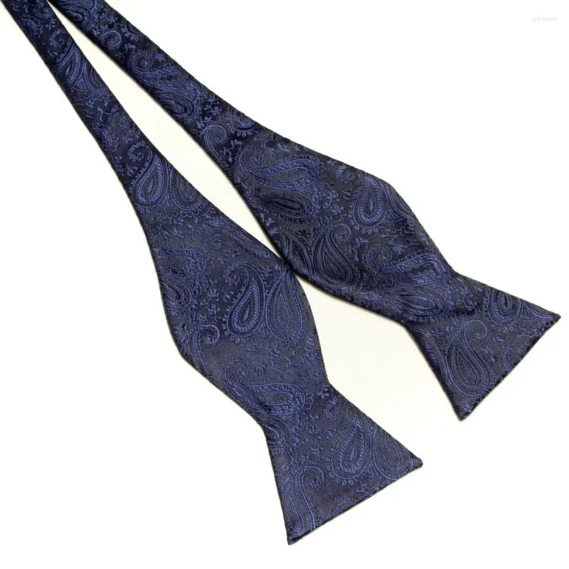Arco amarra o padrão de poliéster moda de moda masculina com amarração de nó -borboleta 20 cores