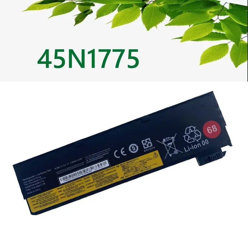 Batterier 45N1775 68 Laptop Battery för Lenovo ThinkPad X270 X260 X240 X240S X250 T450 T450S T440S K2450 W550S 45N1136