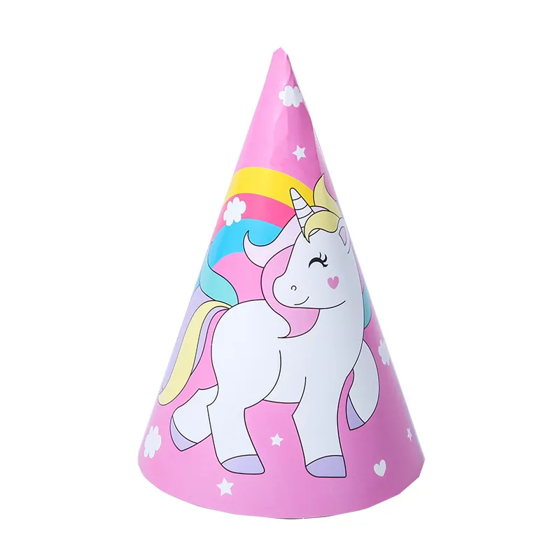 12 Rainbow Unicorn Party Hats Magical Birthday Party Supplies for Kids,  Unicorn Theme Favors, Photo Booth Props, Party Decorations Buy Now!