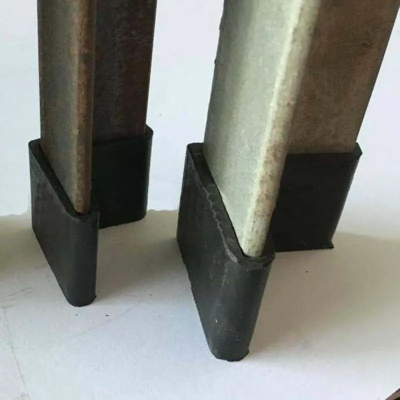 Lot De 16 Protections De Pied En L PVC Pour Meubles/métal - Noir - Neuf Uxcell