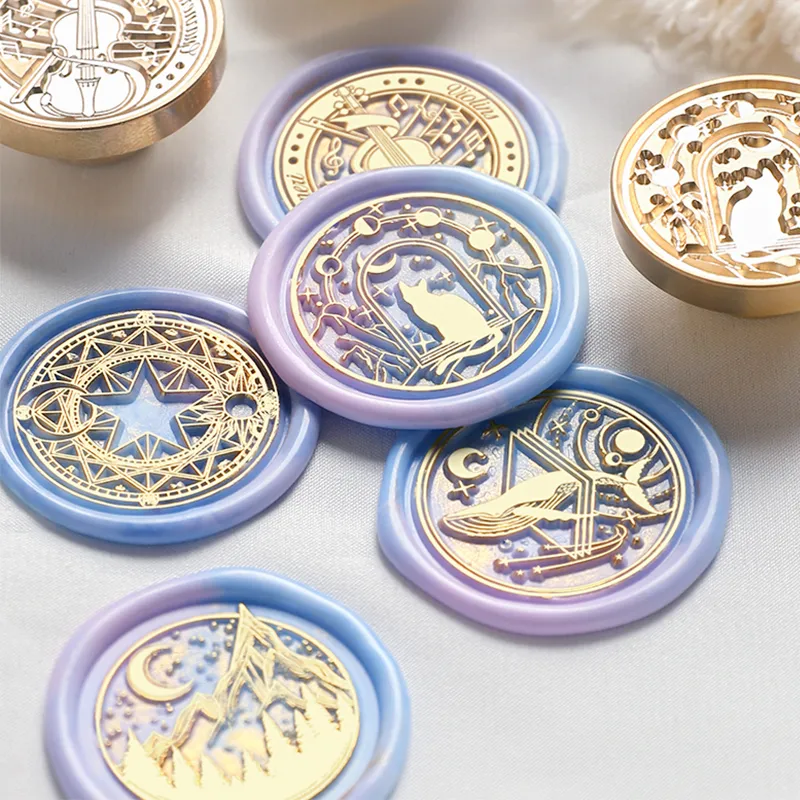 Wax Seal Stamp Butterfly/Cat/Magic Sealing Vintage Craft For Scrapbooking Material Cards Envelopes Wedding Invitations Gift R001