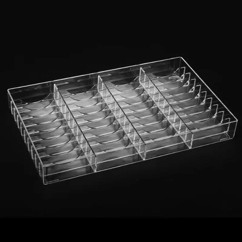 Nouveaux grilles Clear 40 maquilleurs Organisateur Bracelet de maquillage cosmétique en acrylique