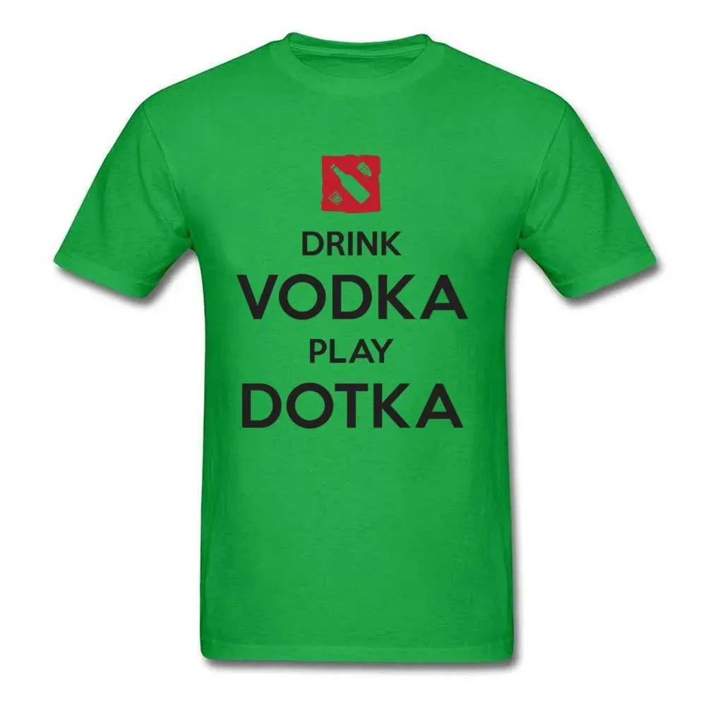 Drink Vodka Play Dotka_green